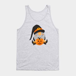 Cute Halloween Gnome Tank Top